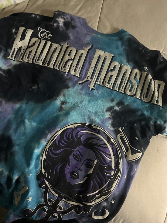 Disney Jackets & Blazers - Disney The Haunted Mansion Tie-Dye Jacket in Blue, Black, Purple